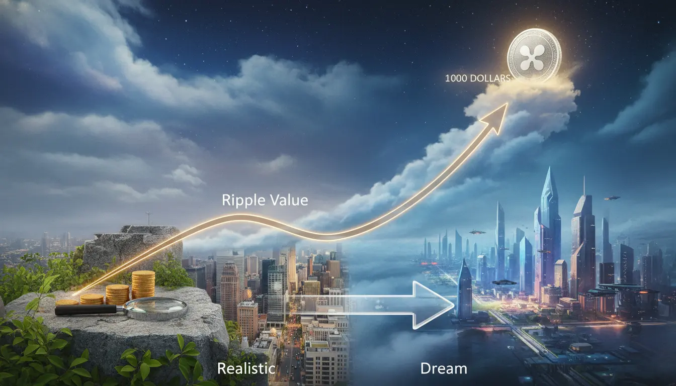Ripple waarde: van realistisch tot de 1000 dollar droom