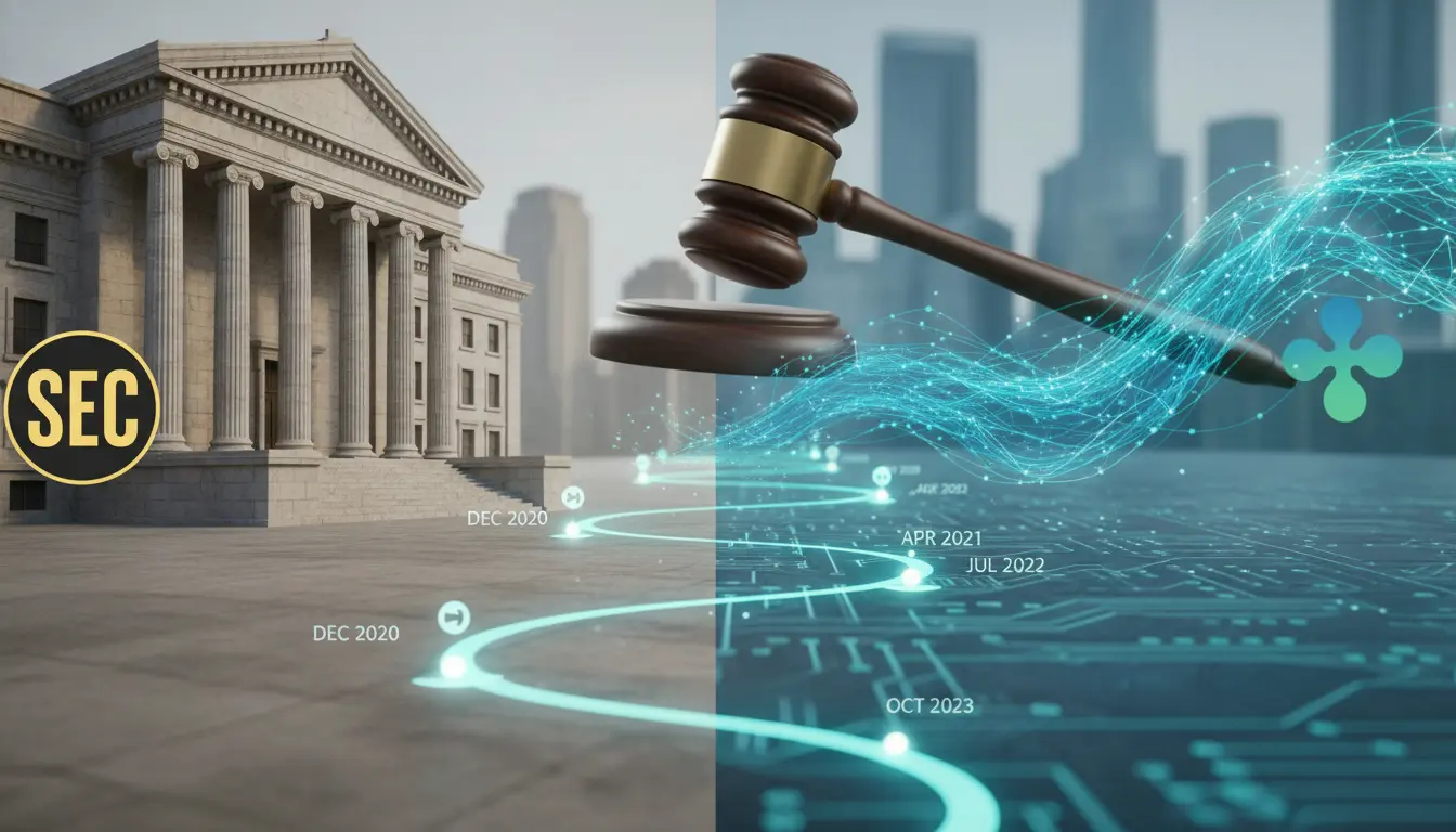 SEC vs Ripple: Een tijdlijn van de grootste crypto-rechtszaak