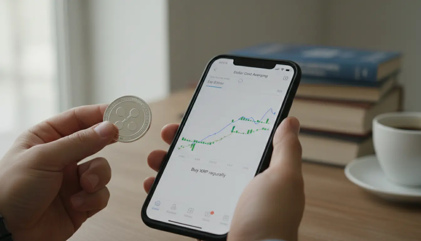 Dollar Cost Averaging: Koop XRP zonder koersstress